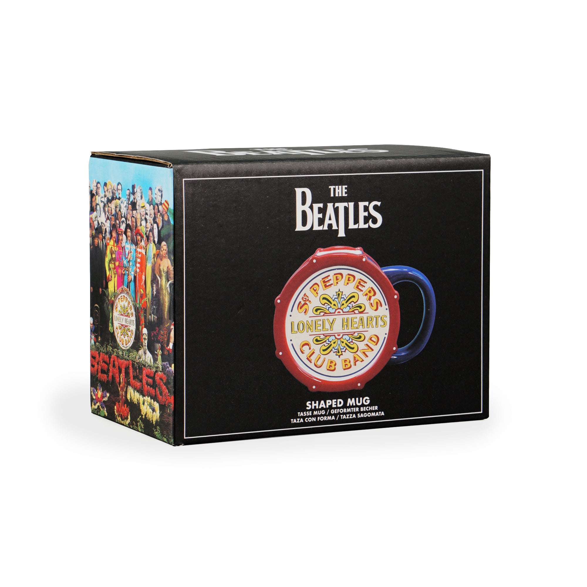 The Beatles Sgt. Pepper mug 250ml céramique rouge coffret