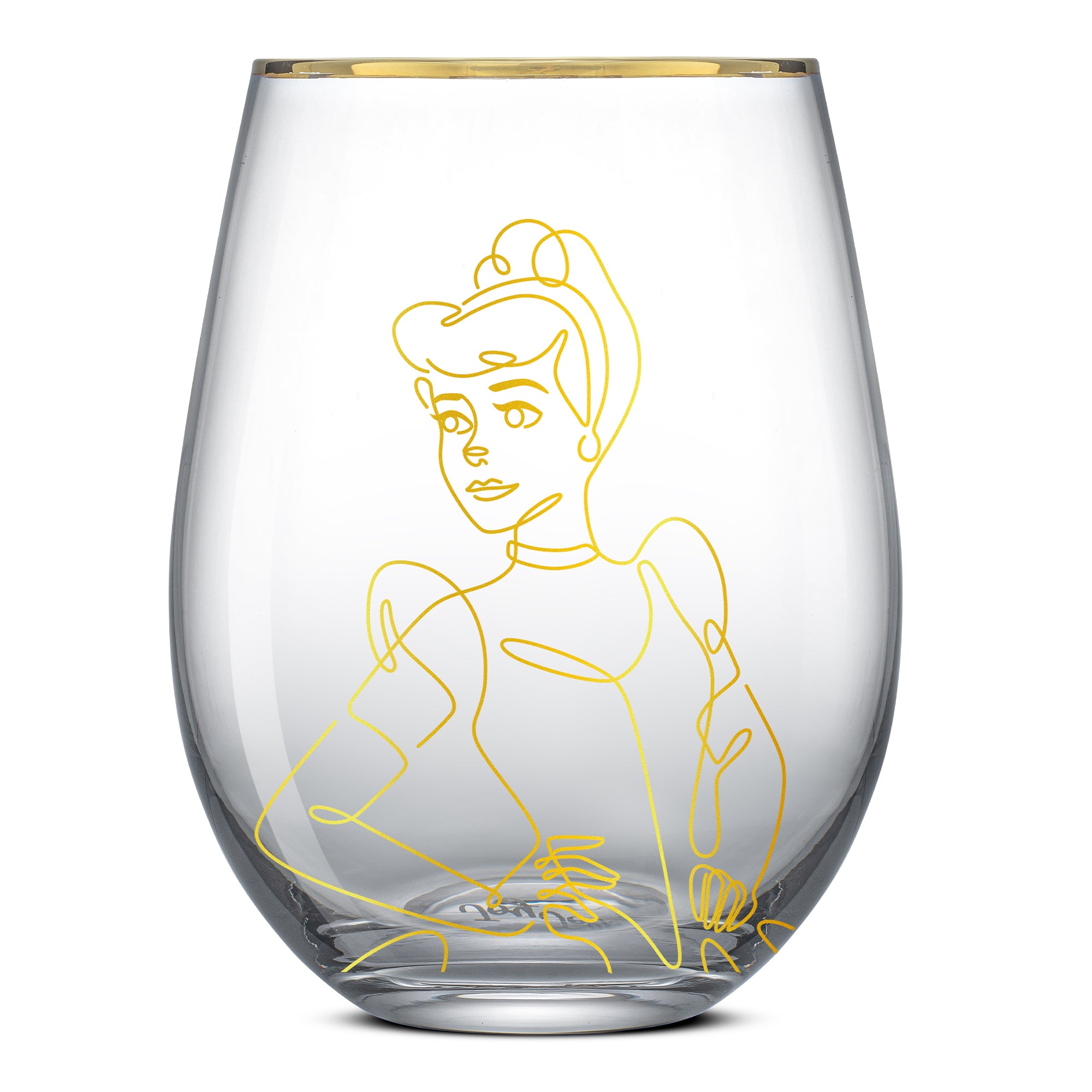 JoyJolt Disney Princess Verre Sans Pied 56 cl Lot 4