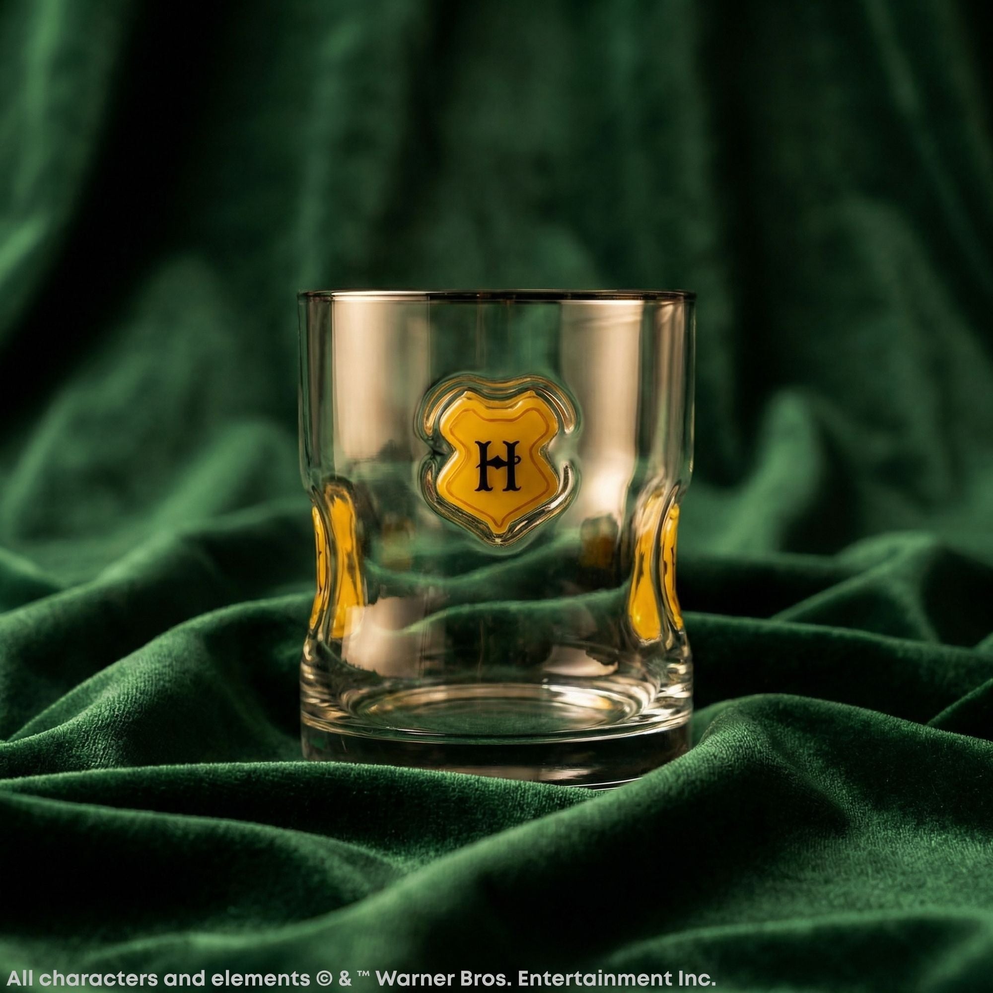 JoyJolt Harry Potter Hogwarts Icon verres lot de 2 Poudlard