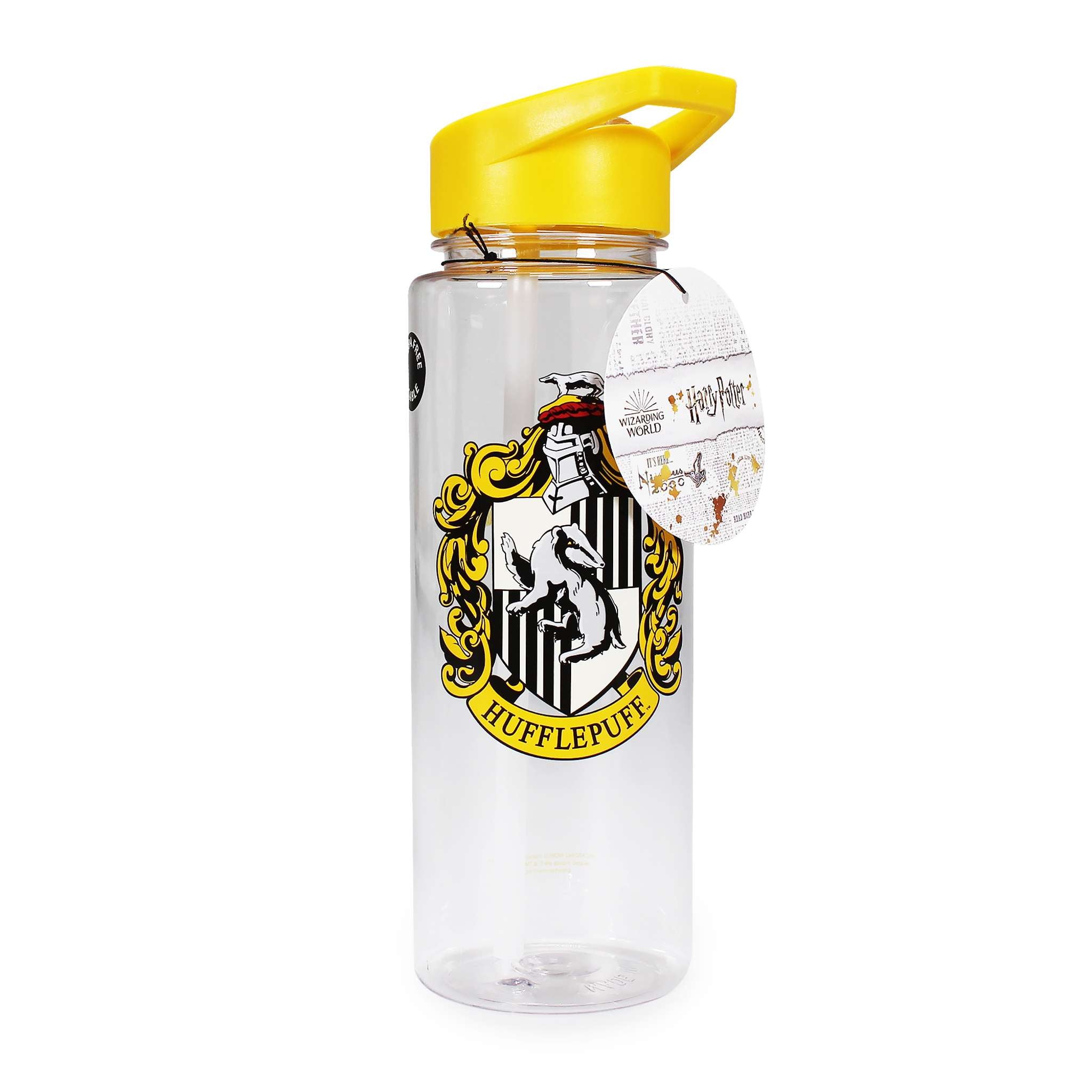 Harry Potter Poufsouffle gourde plastique jaune 700 ml