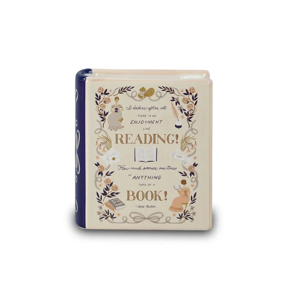 HMB Jane Austen Orgueil et Préjugés pot céramique 10cm