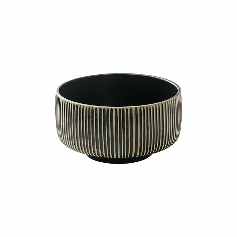 Artis Nara bol creux noir blanc 15 cm