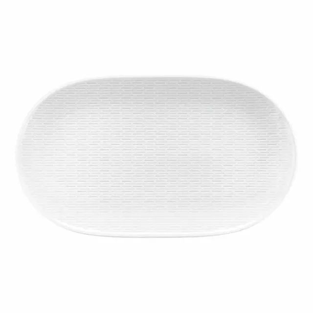 Artis Scope Linea plat ovale 32,6x18,6 cm blanc