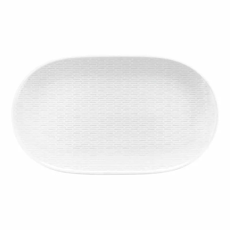 Artis Scope Linea plat ovale 32,6x18,6 cm blanc