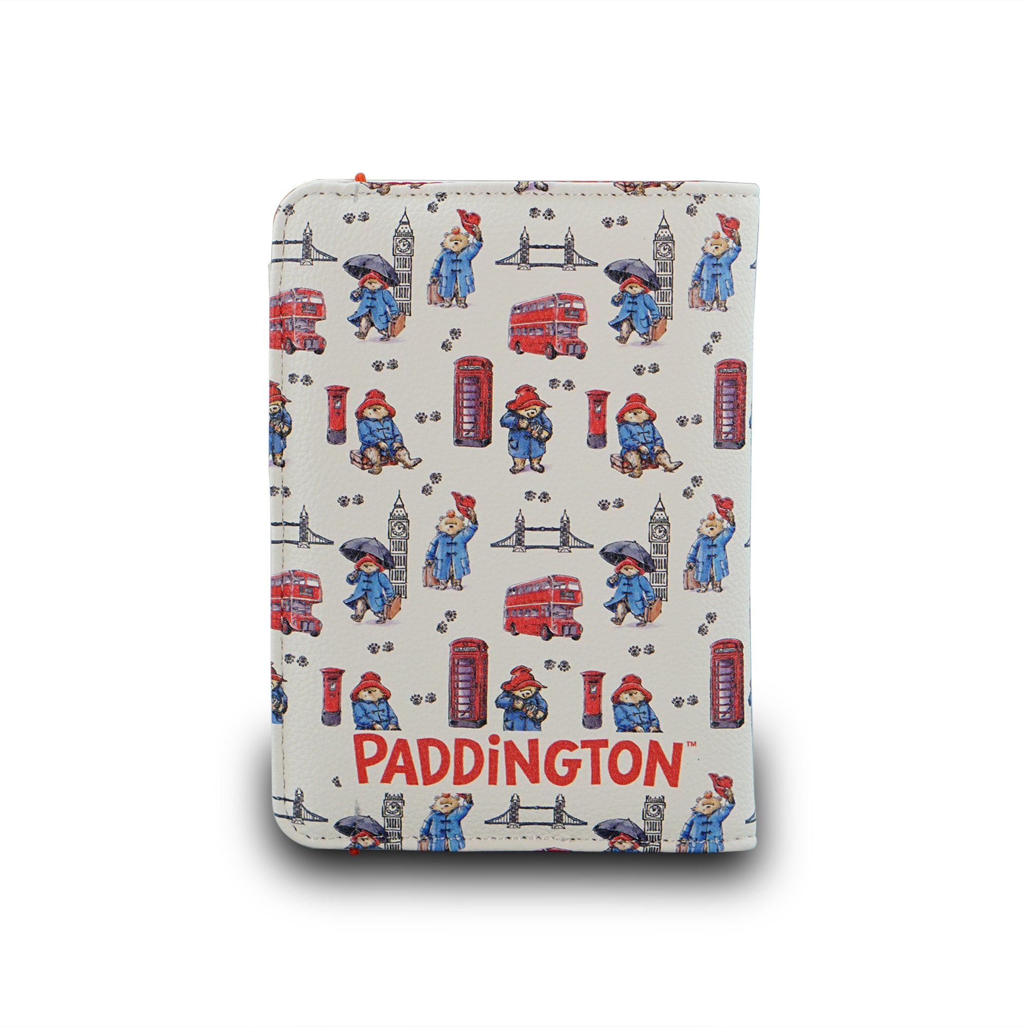 Paddington London portefeuille passeport blanc 15 cm