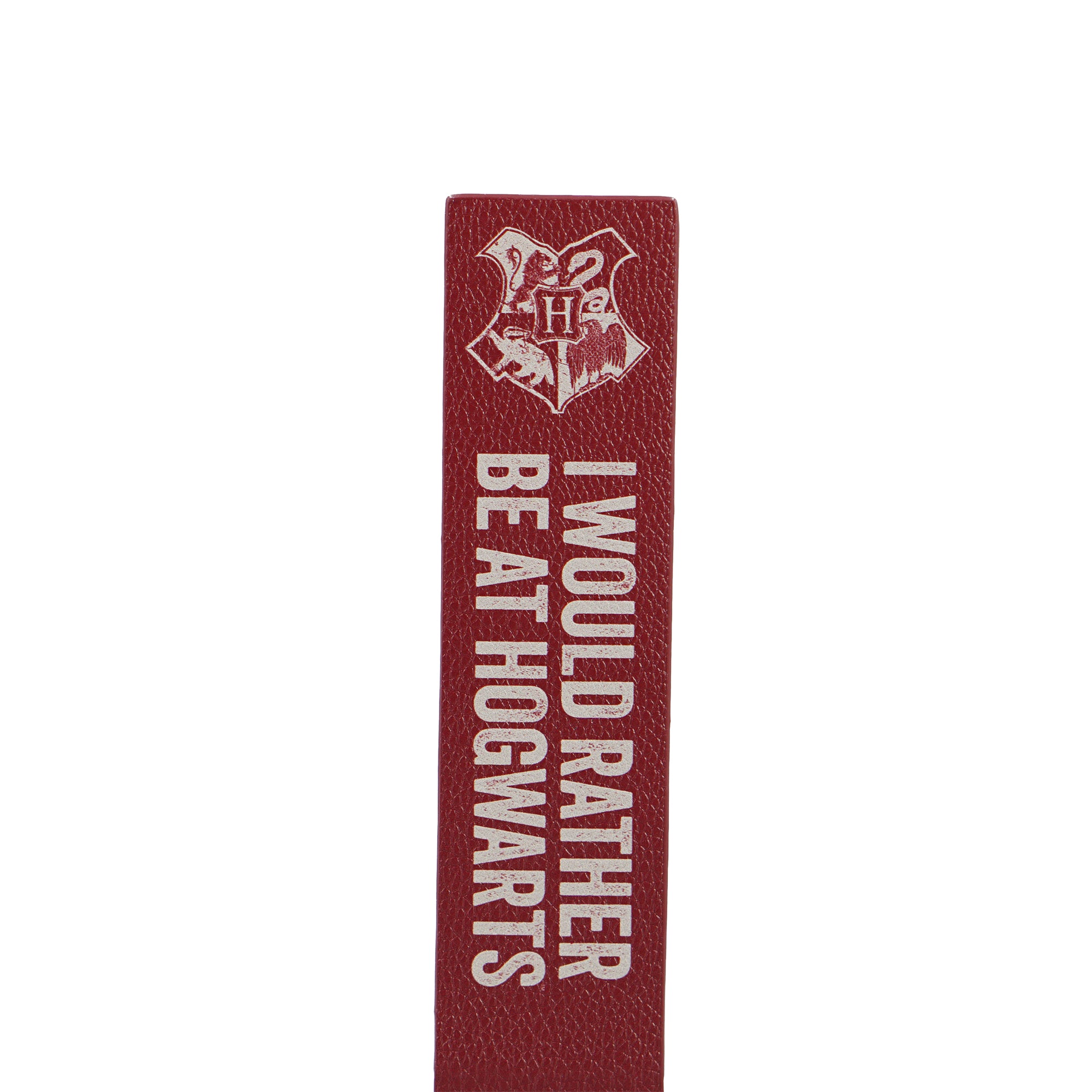 Harry Potter I Would Rather marque-page PU 8x22 cm rouge