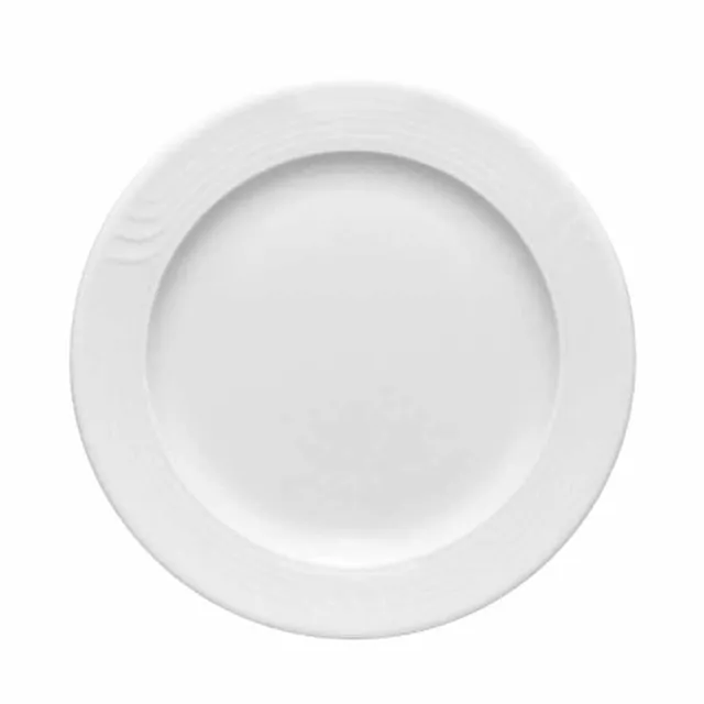 Artis Rimmed assiette dessert 16 cm blanche