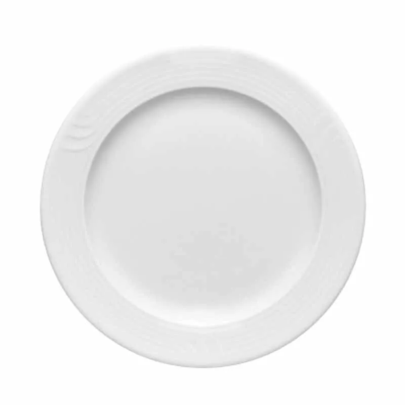 Artis Rimmed assiette dessert 16 cm blanche