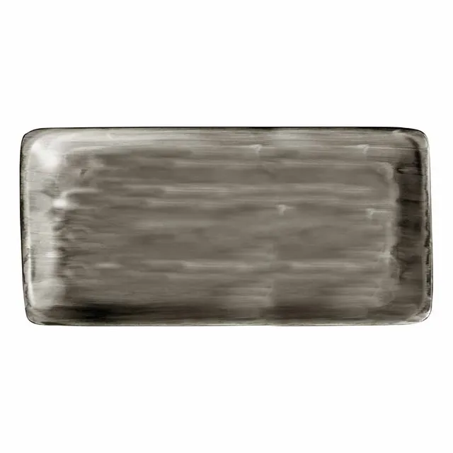 Artis Modern Rustic Ceramica Wood assiette 30x15 cm rectangulaire