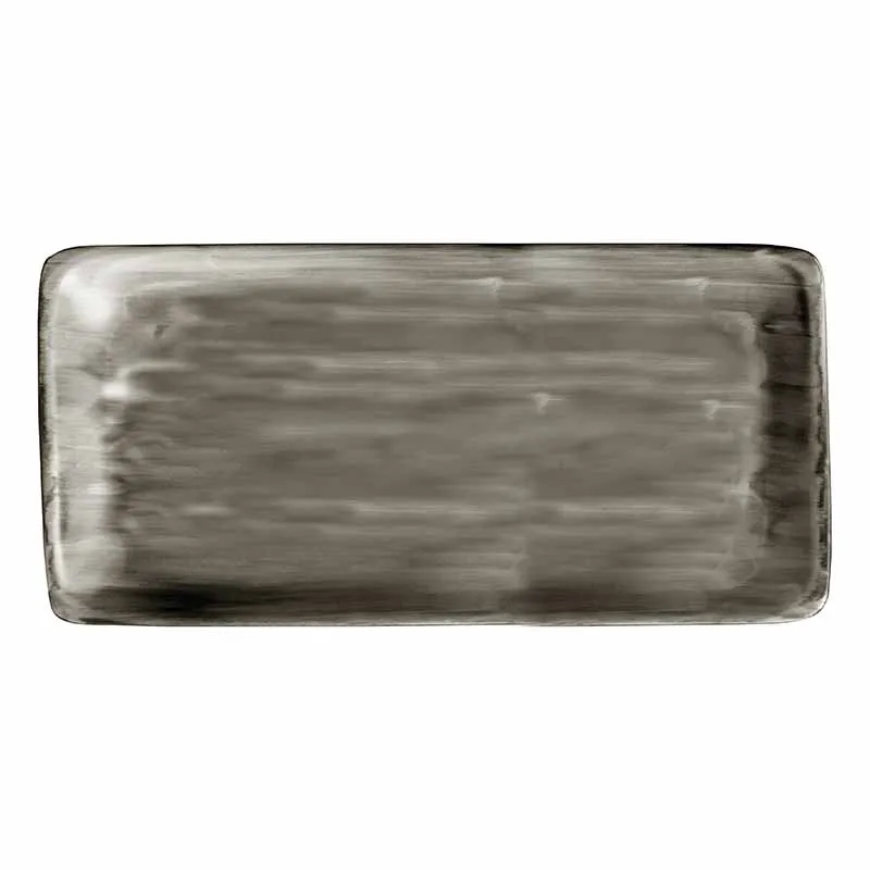 Artis Modern Rustic Ceramica Wood assiette 30x15 cm rectangulaire