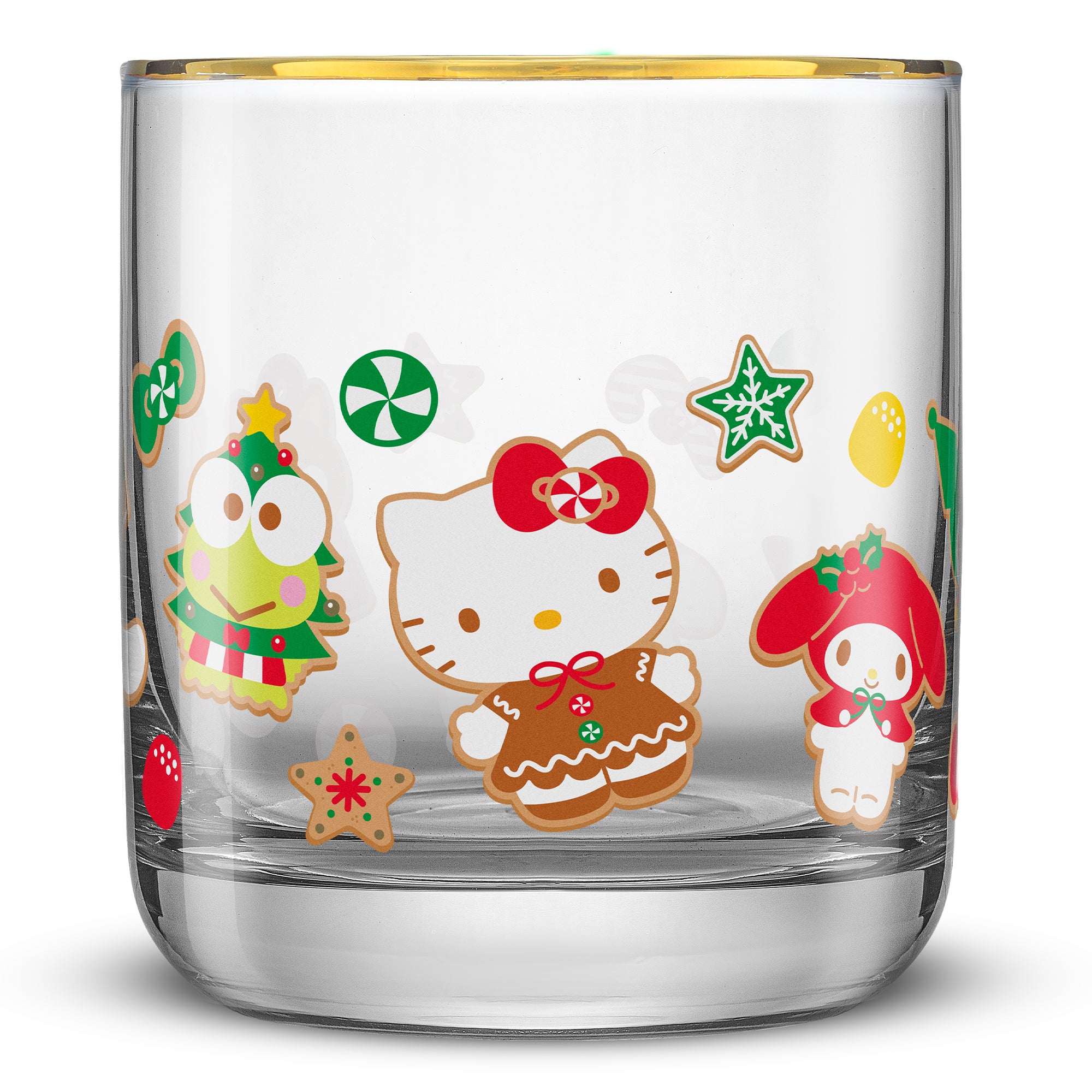JoyJolt Hello Kitty Friends Verre Court 30 cl Lot 4