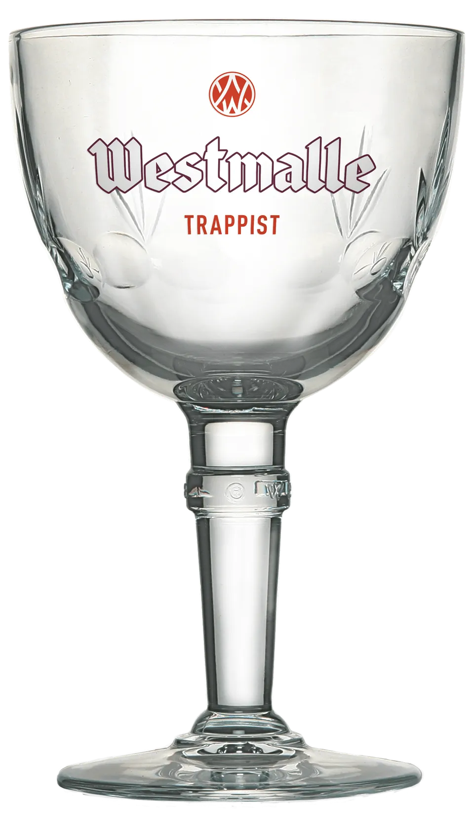 Westmalle verre calice 33 cl trappiste émaillé