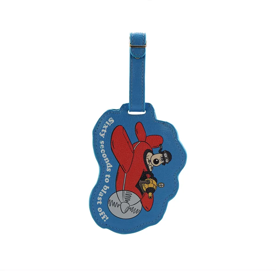 HMB Wallace & Gromit Gromit étiquette bagage bleue
