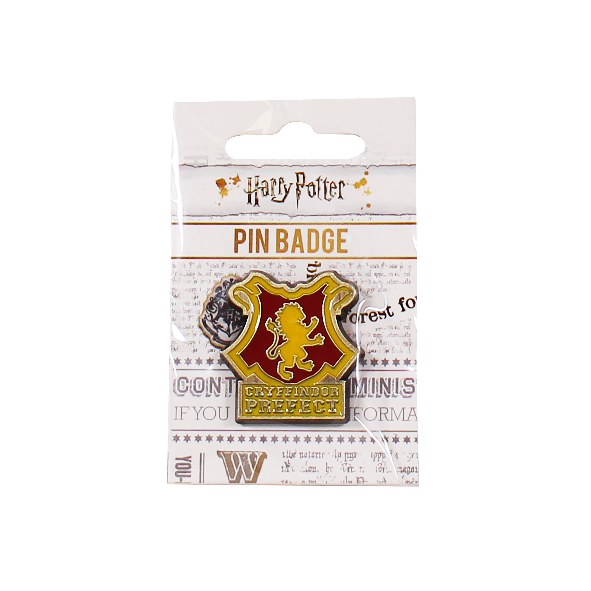 HMB Harry Potter pin's Gryffindor Prefect rouge