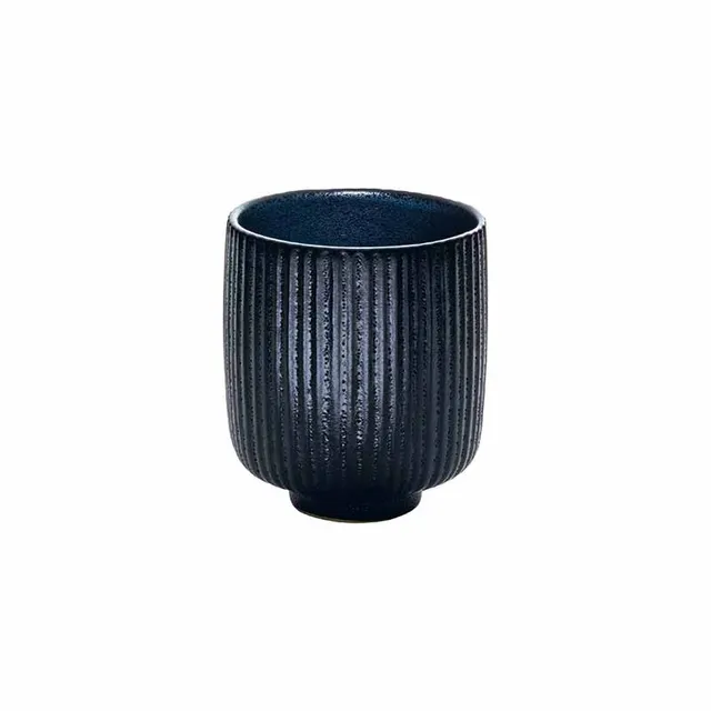 Artis Nara Black Relief Mug 32 cl sans anse