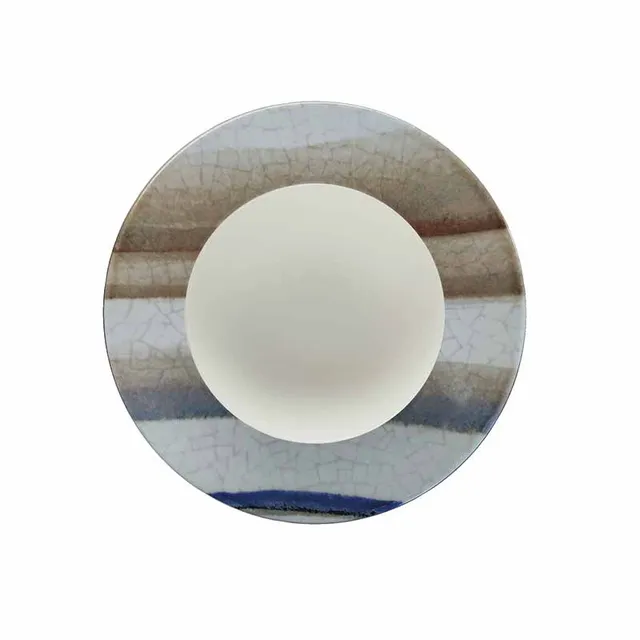 Artis Napoli Stripe assiette à pâtes 26,5 cm rayée