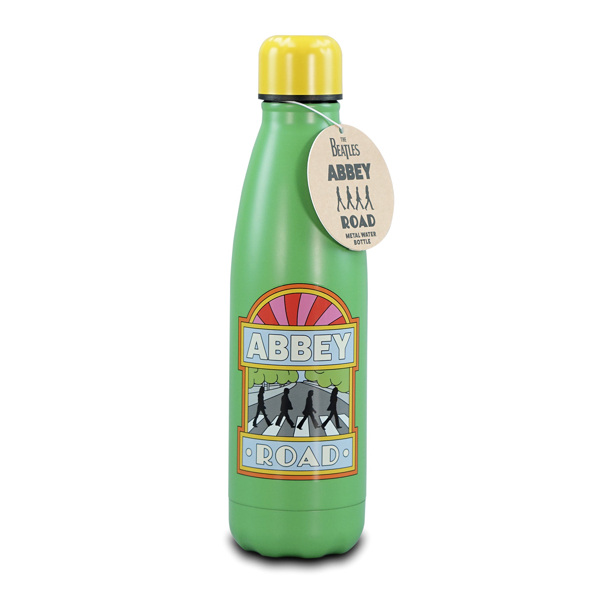 The Beatles Abbey Road gourde inox 50 cl verte