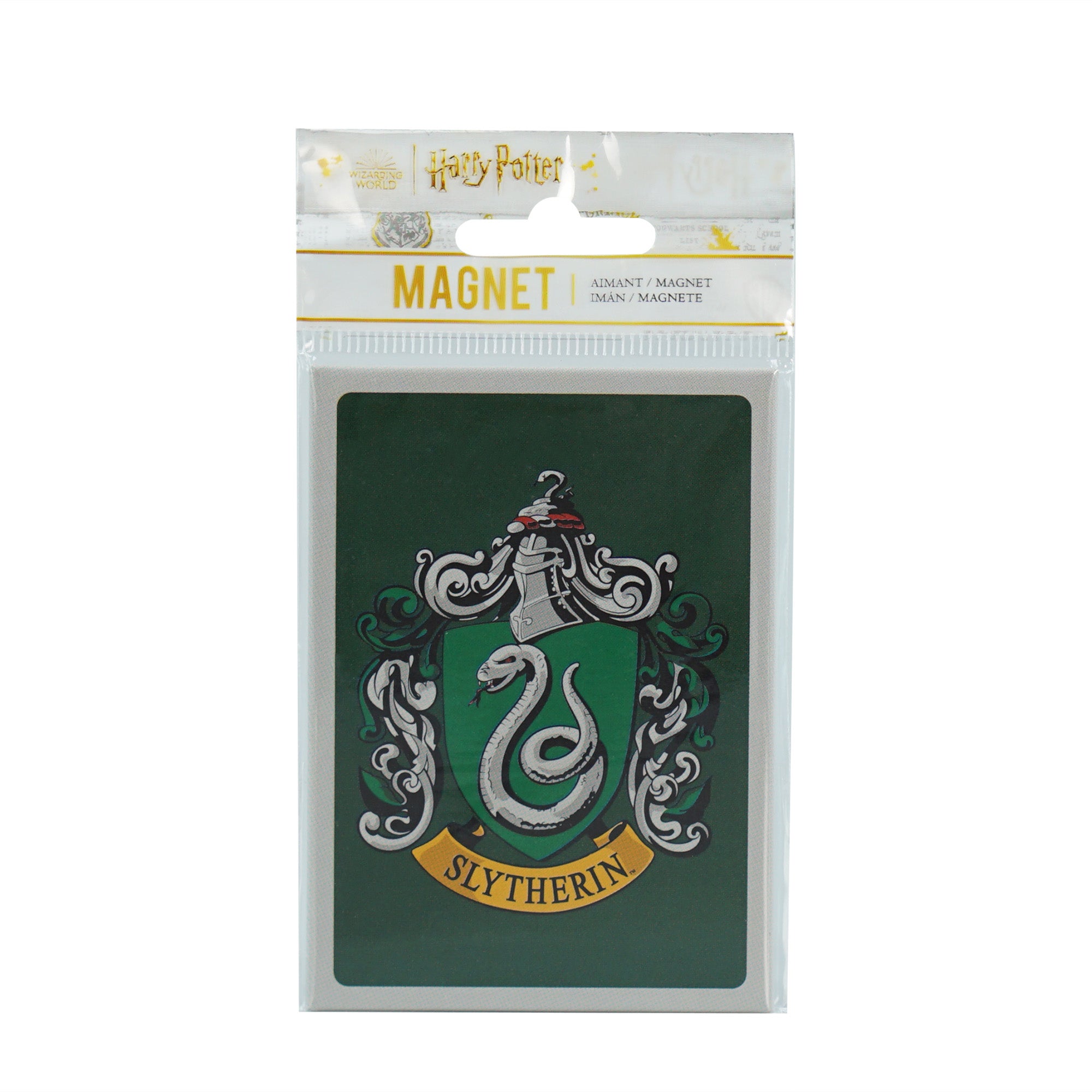 Harry Potter Slytherin magnet métal vert blason