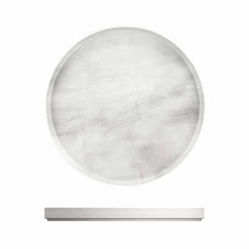 Artis Soft Grey Plate 25 cm assiette plate grise