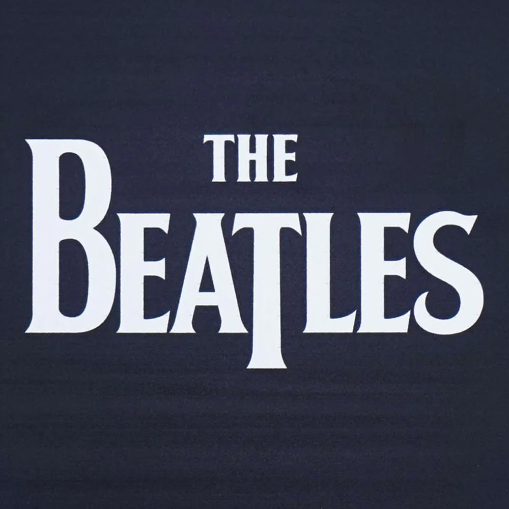 The Beatles Logo dessous de verre céramique noir 10 cm