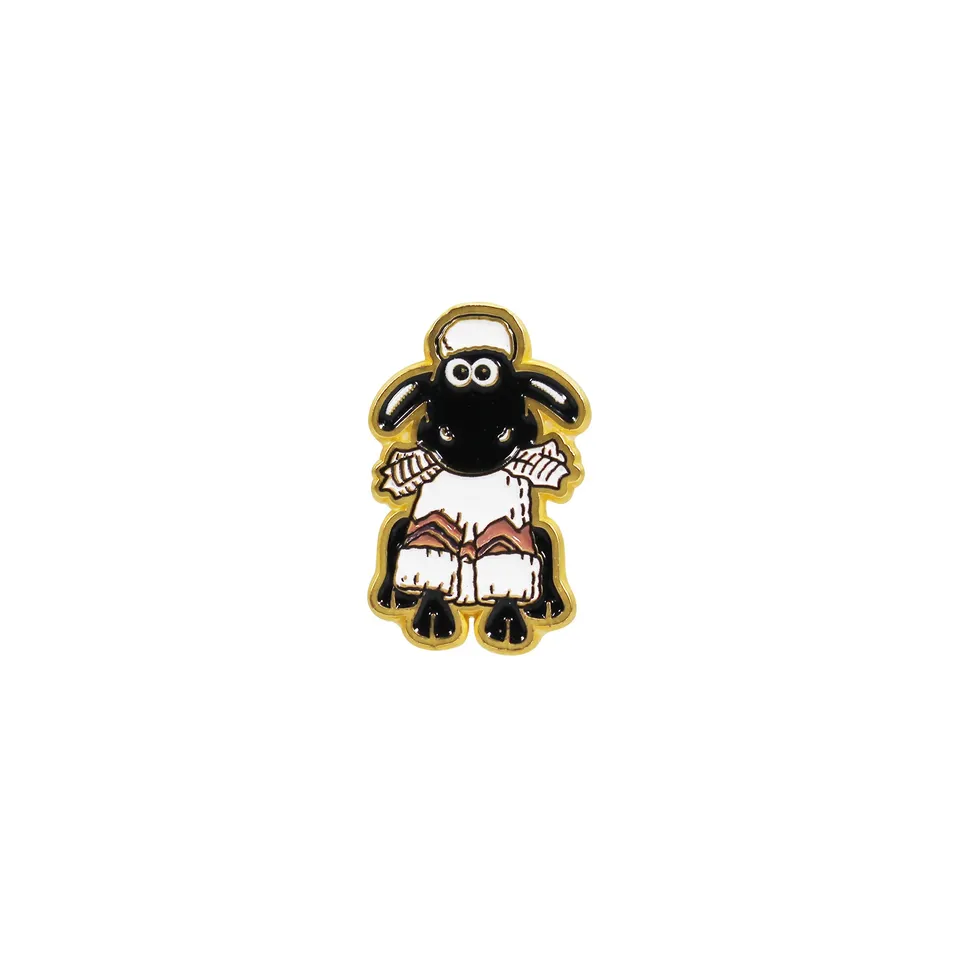 Wallace & Gromit Shaun pin's badge émail collector