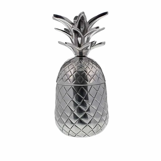 Artis Pineapple verre 34 cl chromé ananas