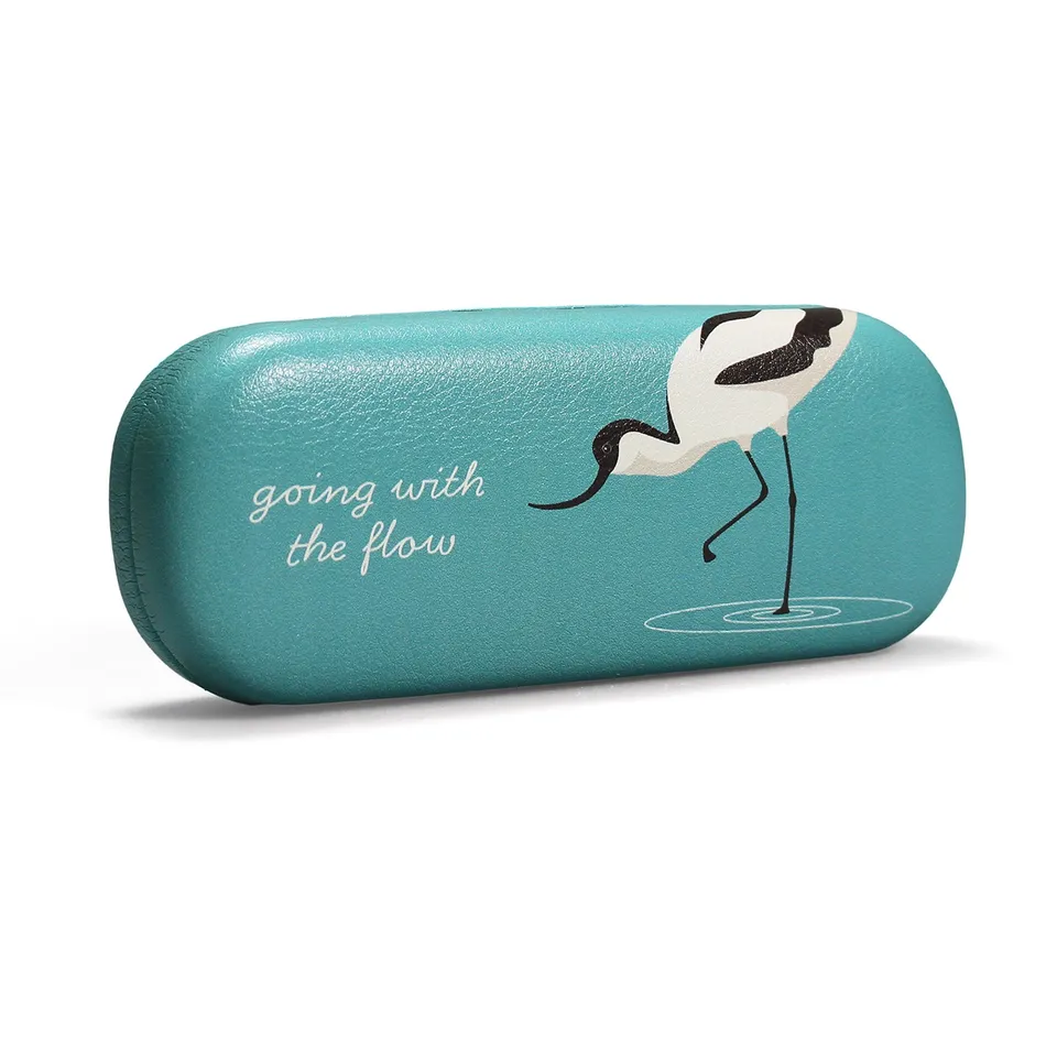 RSPB Avocette étui à lunettes rigide bleu 16,5 cm