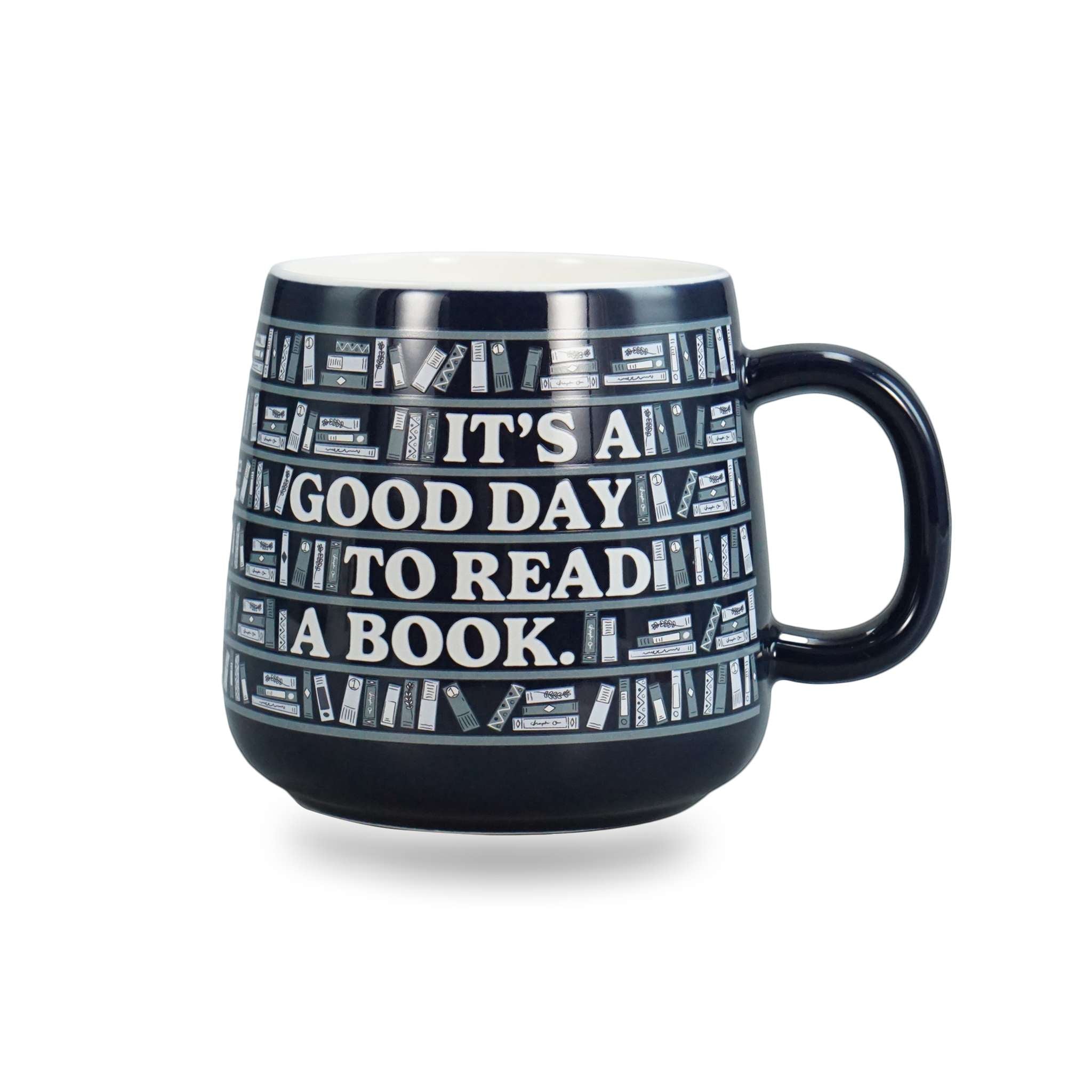 Pulteney Press Good Day To Read mug 37 cl bleu