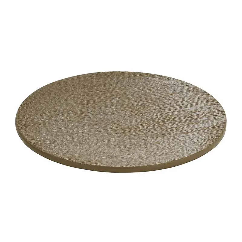 Artis Brush Cream Platform assiette 31 cm grande table