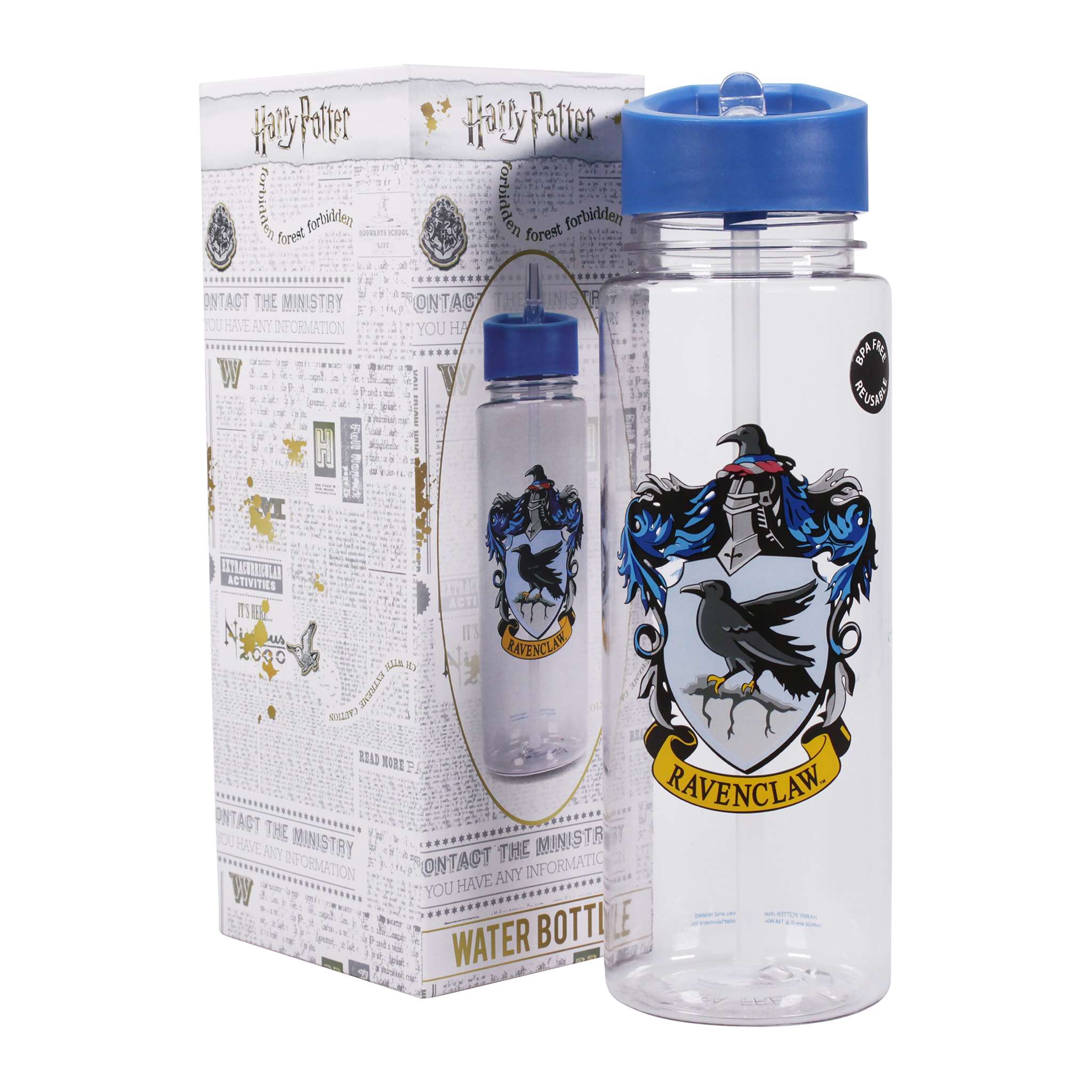 Harry Potter Ravenclaw gourde plastique bleue 70 cl