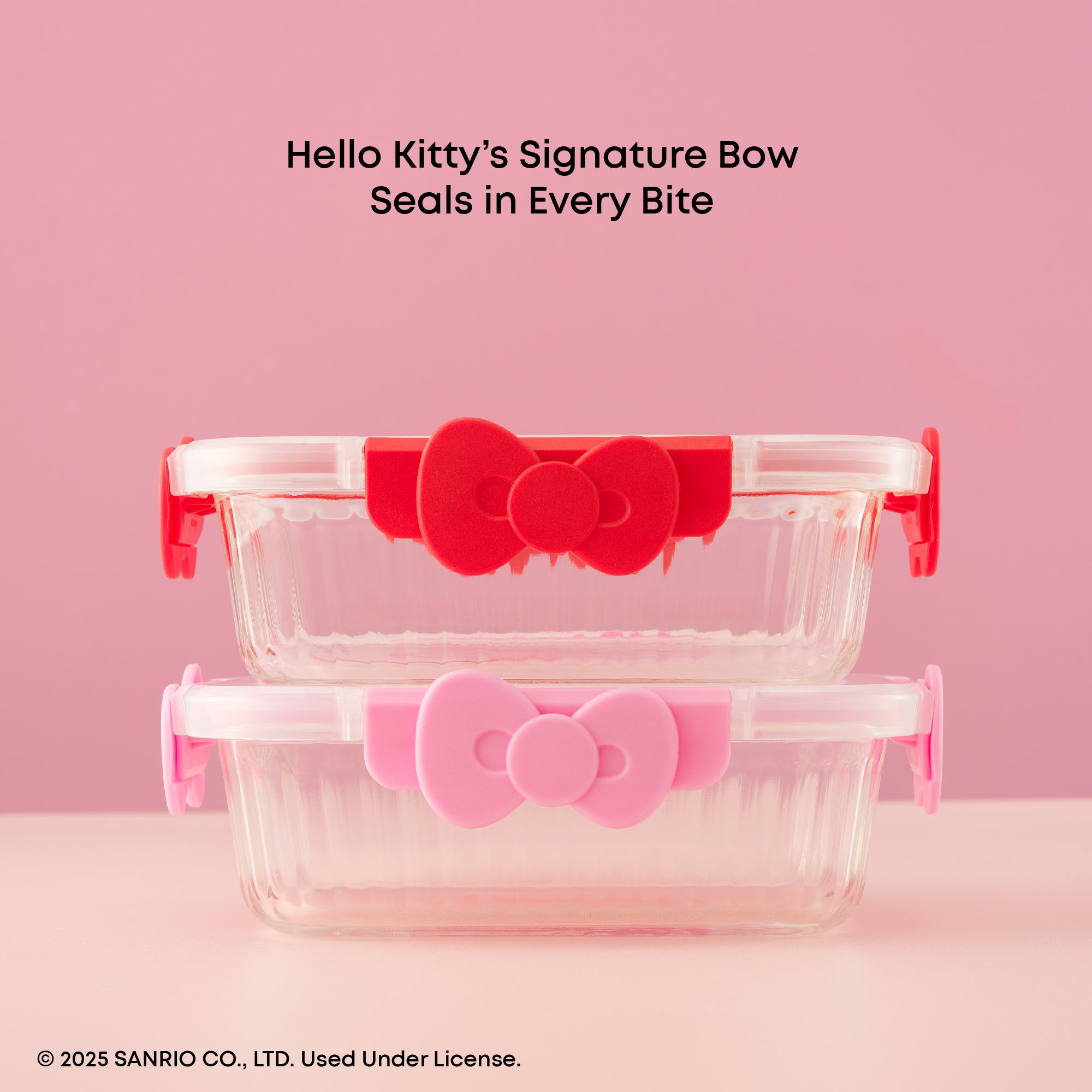 JoyJolt Hello Kitty Fluted boîtes lot 2 100 cl
