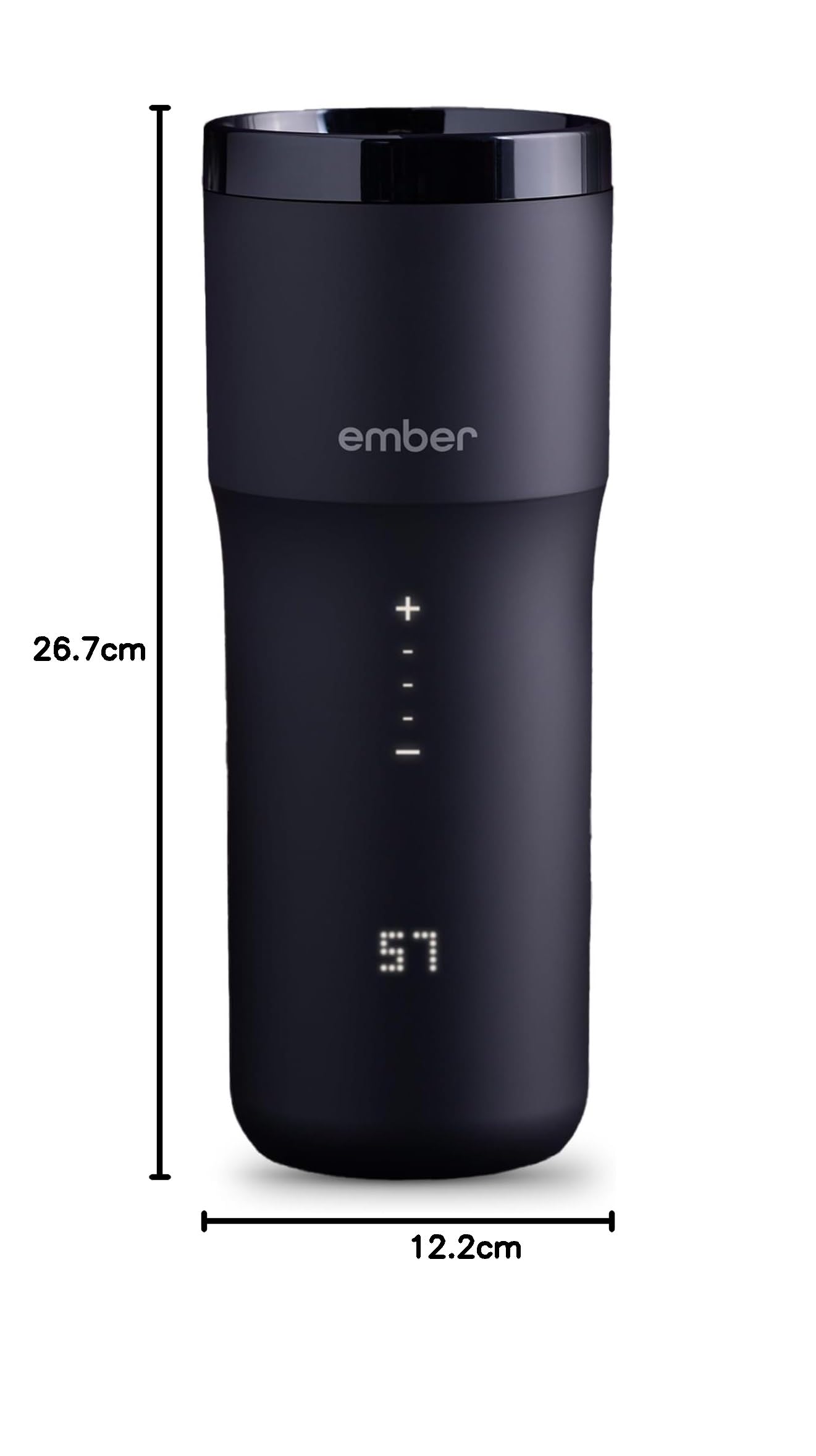 Ember Travel Mug 2+ mug connecté 33,5 cl noir chauffant