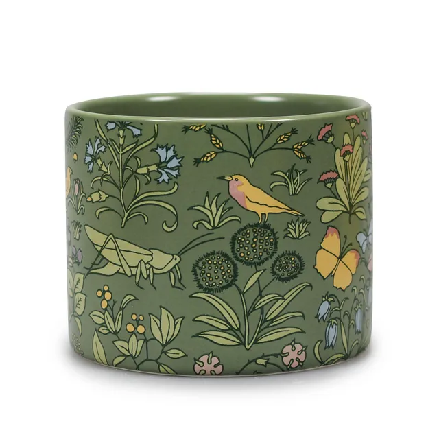 HMB Arts & Crafts Voysey pot céramique vert 6 cm