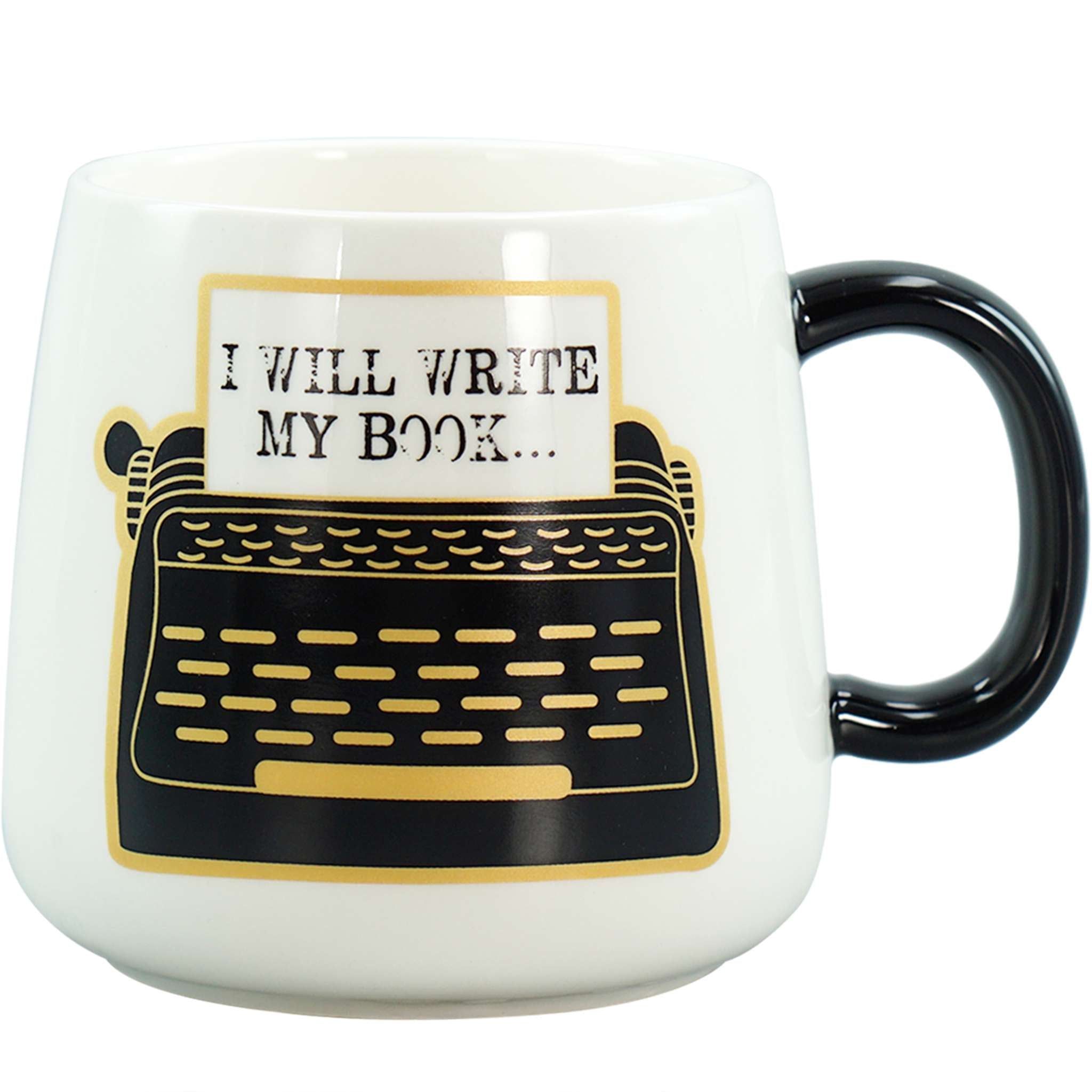 HMB Pulteney Press Mug Oval I Will Write My Book mug 37 cl céramique