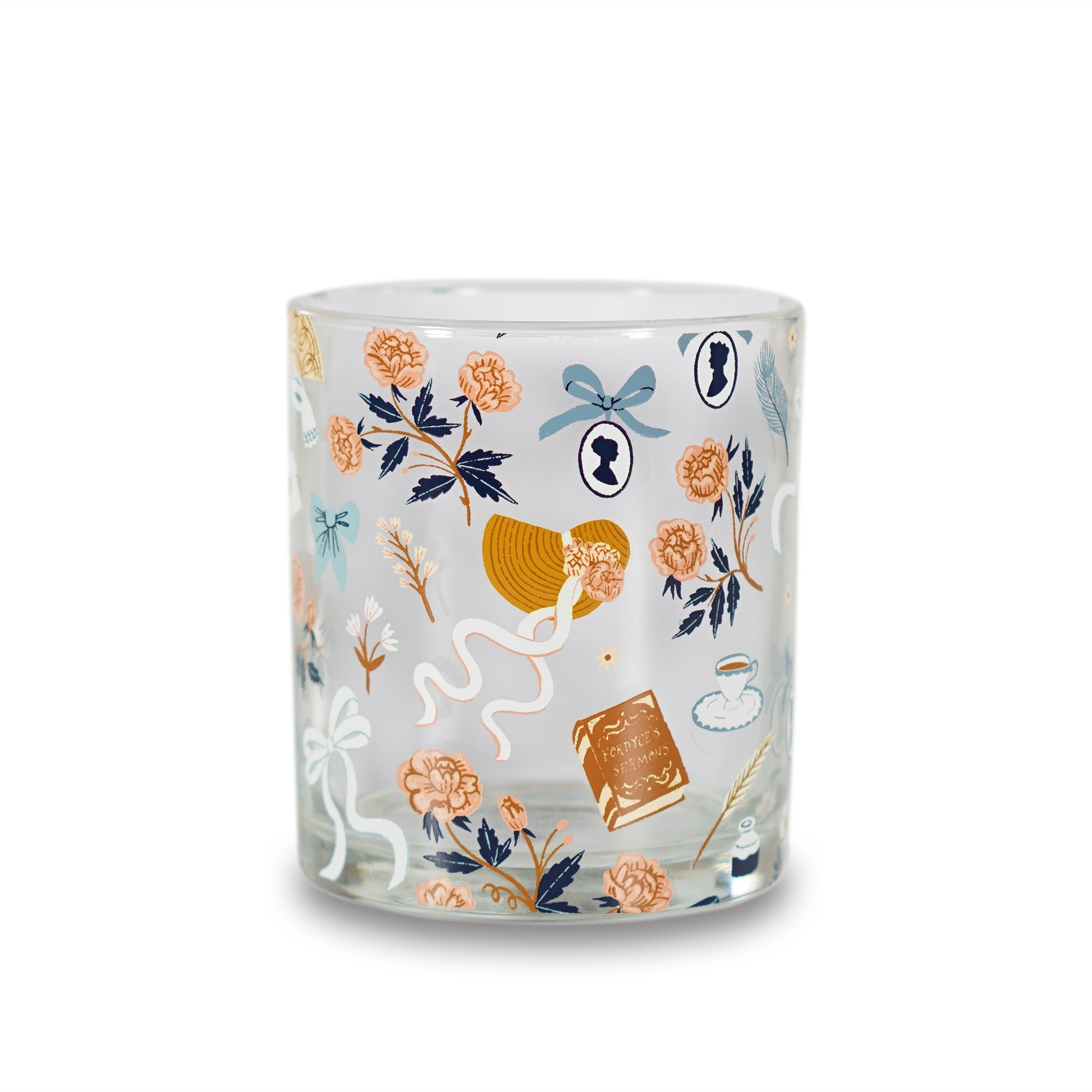 Jane Austen Repeat Pattern verre tumbler 30 cl motifs