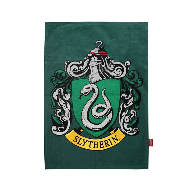 HMB Harry Potter Serpentard torchon coton 65x45
