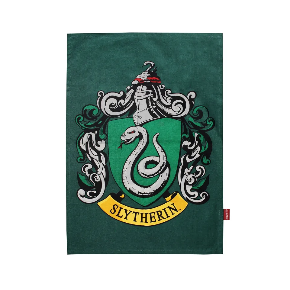 HMB Harry Potter Serpentard torchon coton 65x45