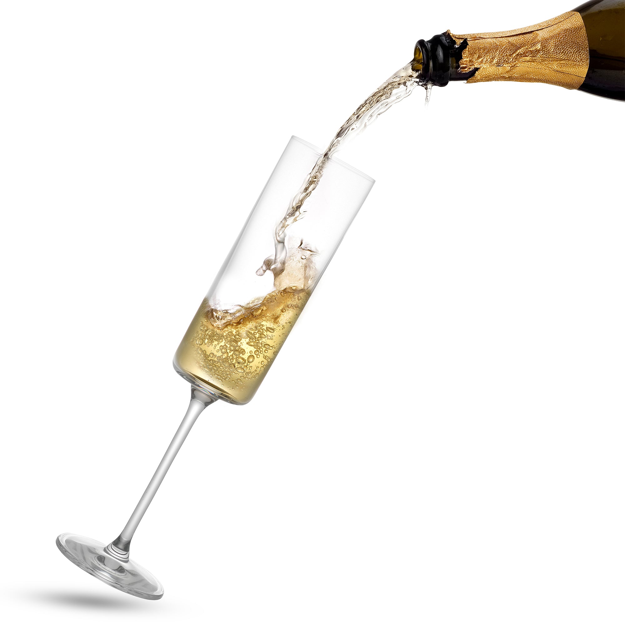 JoyJolt Claire flûtes à champagne lot de 2 17 cl cristal