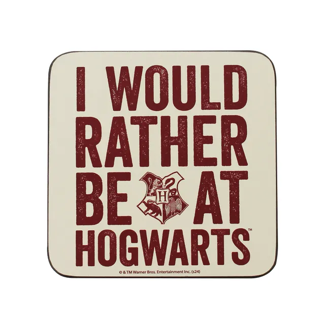 HMB Harry Potter Would Rather be at Hogwarts sous-verre liège