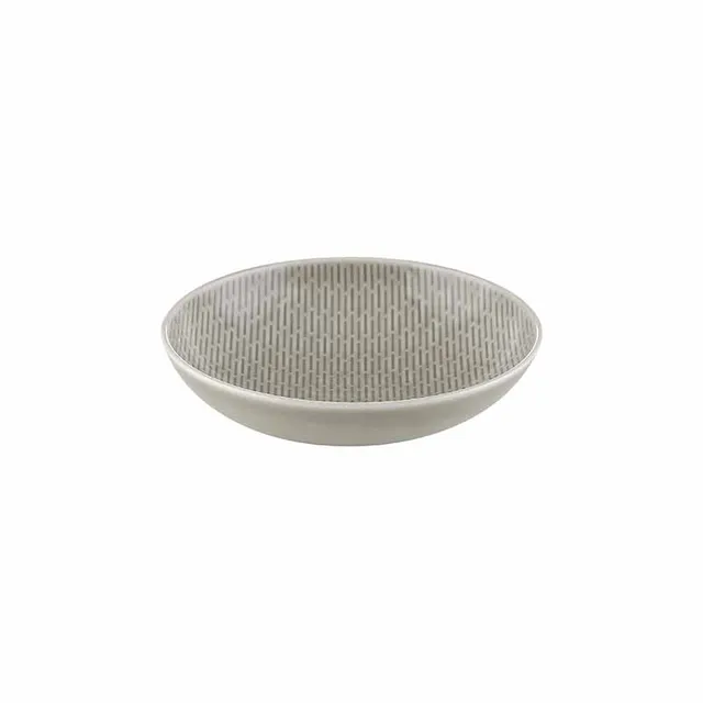Artis Structure plat gris 16 cm rond