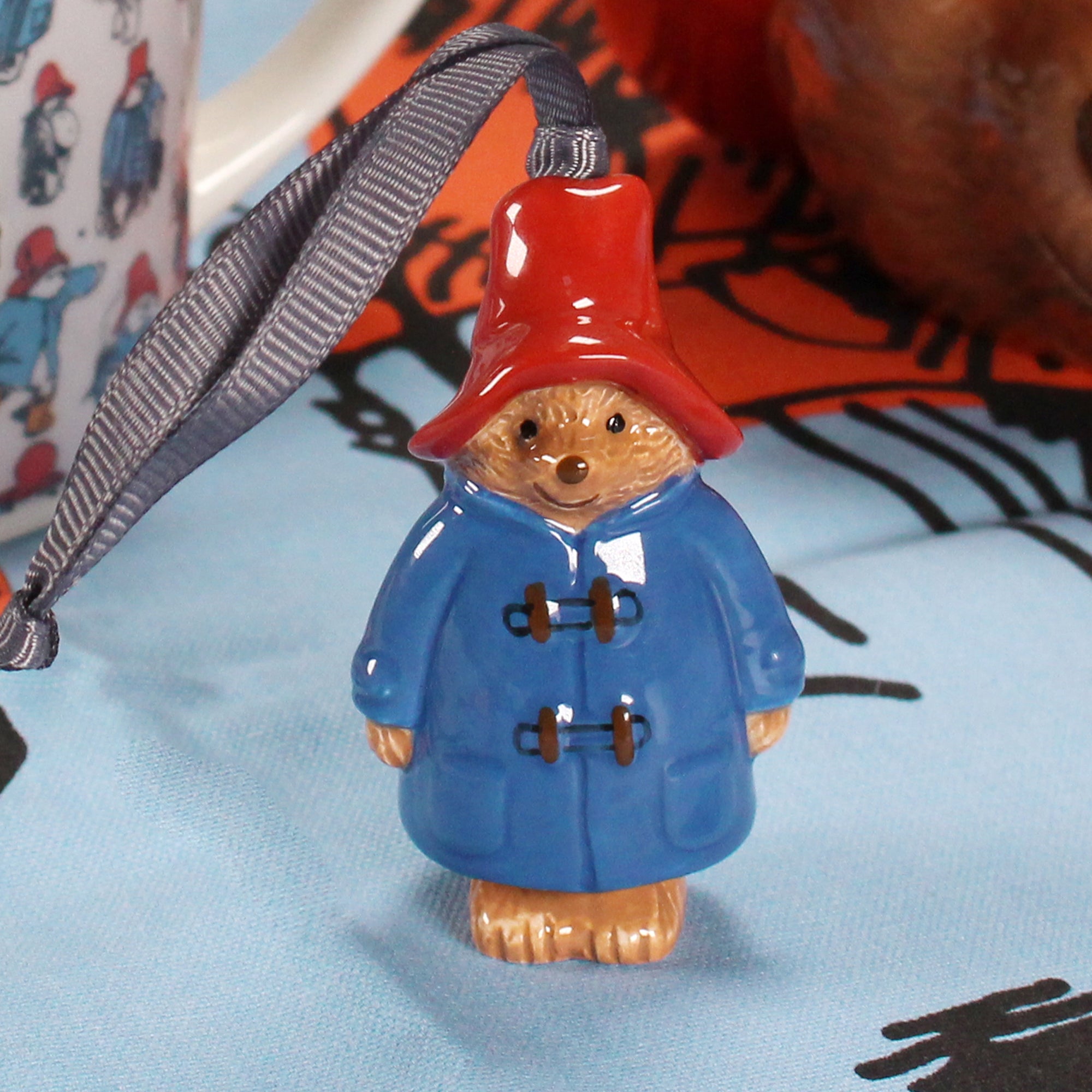 HMB Paddington décoration à suspendre céramique bleue