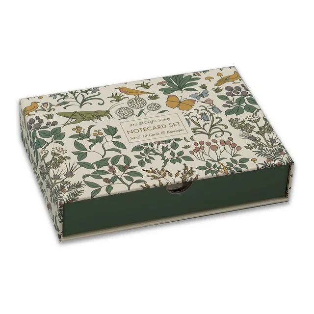 Arts & Crafts Apothecary Garden coffret 12 cartes